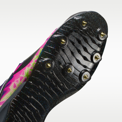 Nike Long Jump Elite Glam - Pink Blast/Blue Void/Electric Green/Μαύρο - 7