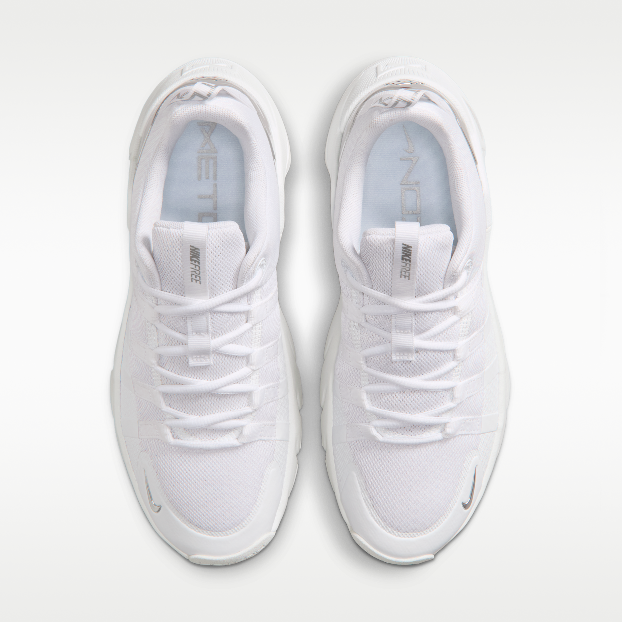 Nike Free Metcon 7 - Λευκό/Λευκό/Metallic Silver - 4