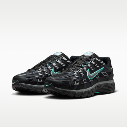 Nike P-6000 - Μαύρο/Hyper Turquoise/Cool Grey/Metallic Cool Grey - 5
