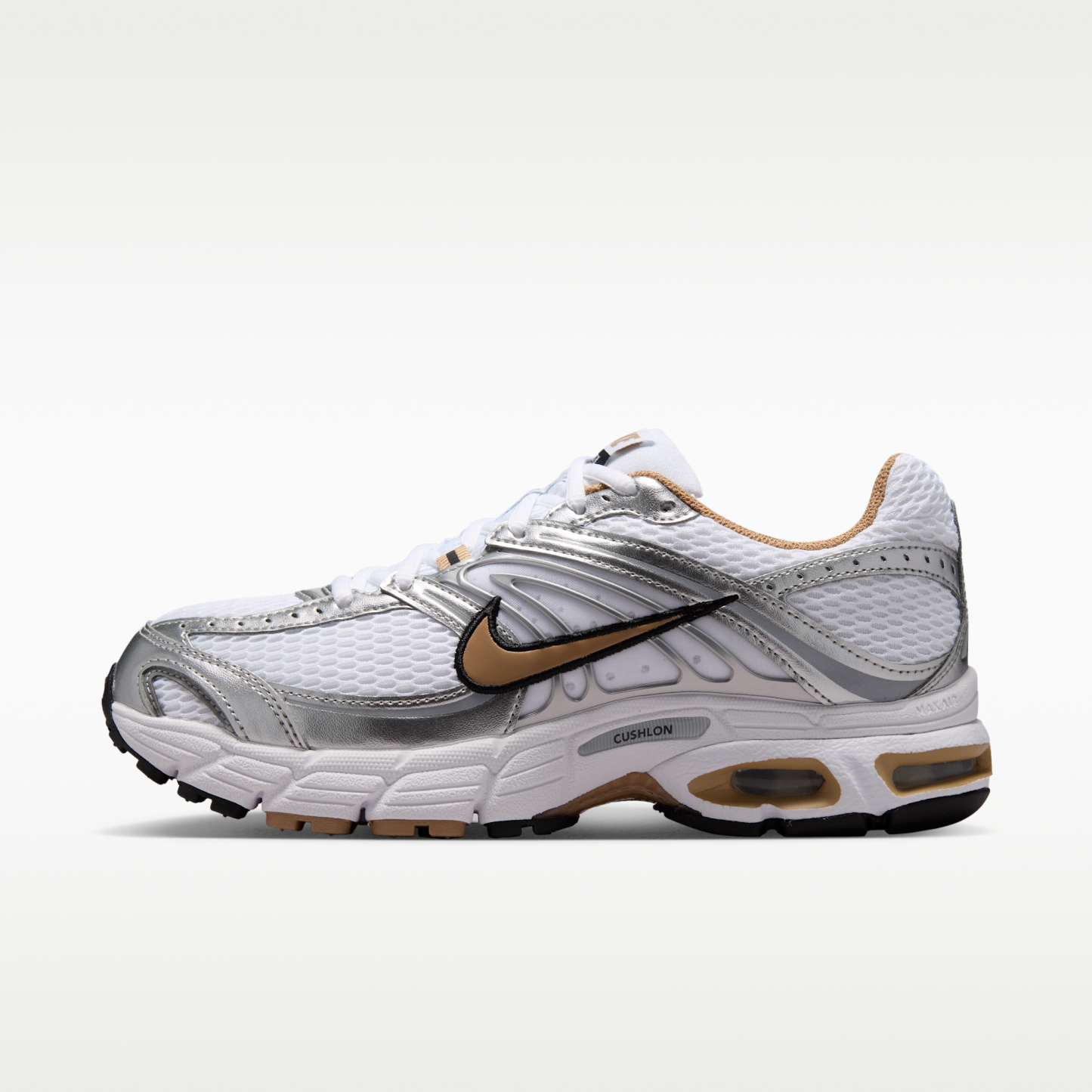 Nike Air Max Moto 2K - Λευκό/Metallic Silver/Μαύρο/British Khaki - 1