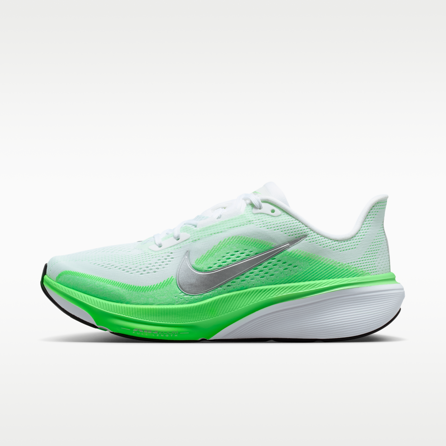 Nike Pegasus 42 - Λευκό/Green Strike/Illusion Green/Metallic Silver - 1