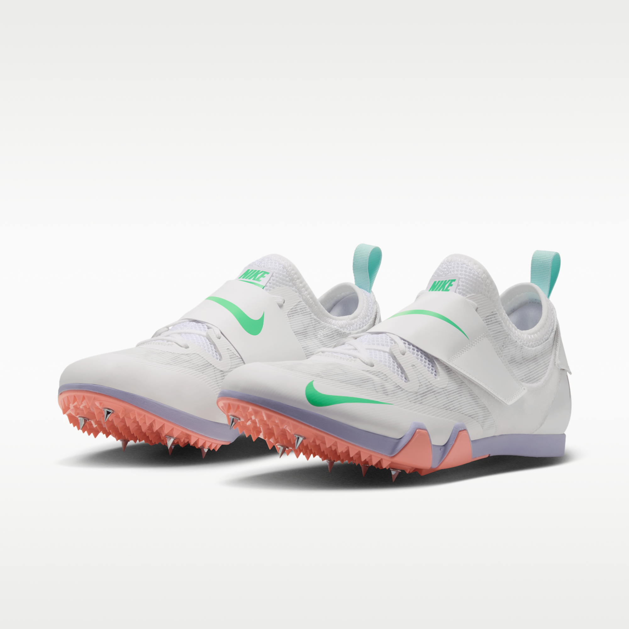 Nike Pole Vault Elite - Summit White/Atomic Pink/Λευκό/Electro Green - 5