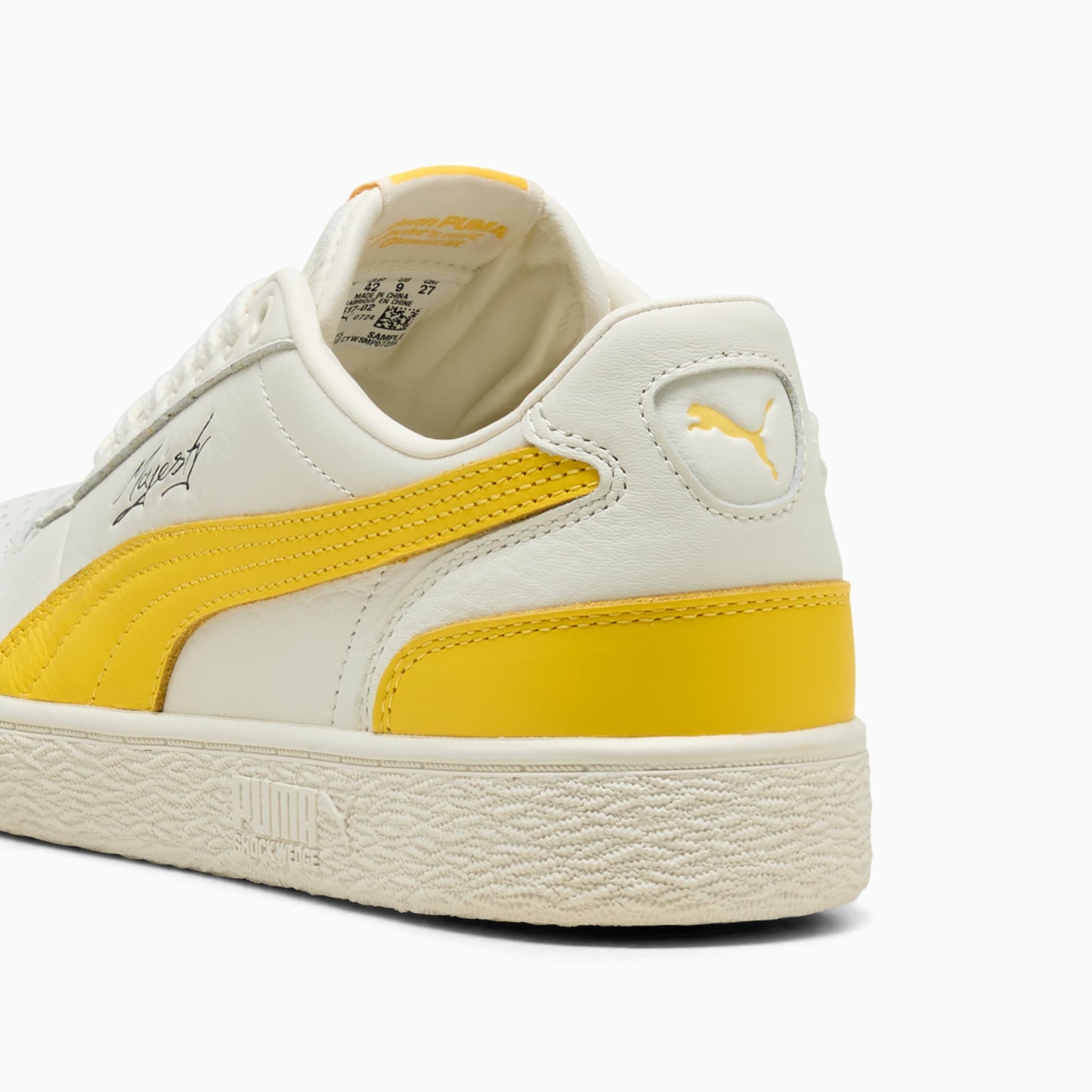 Majesty Sneakers Unisex - Warm White-Pelé Yellow