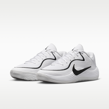 Nike Precision 8 Low - Λευκό/Μαύρο/Μαύρο - 5