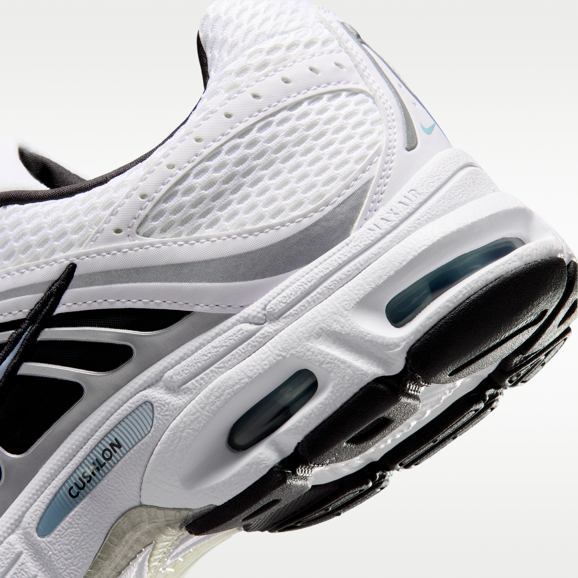 Nike Air Max Moto 2K - Λευκό/Light Armory Blue/Metallic Silver/Μαύρο - 8
