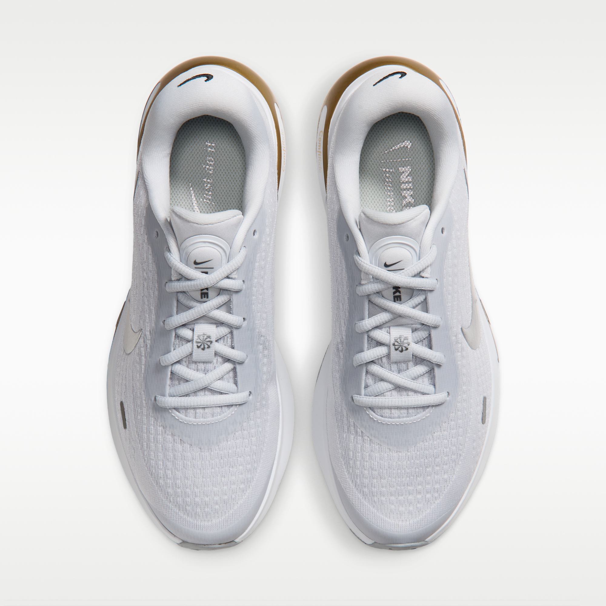 Nike Journey Run - Pure Platinum/Metallic Gold/Off White/Metallic Silver - 4