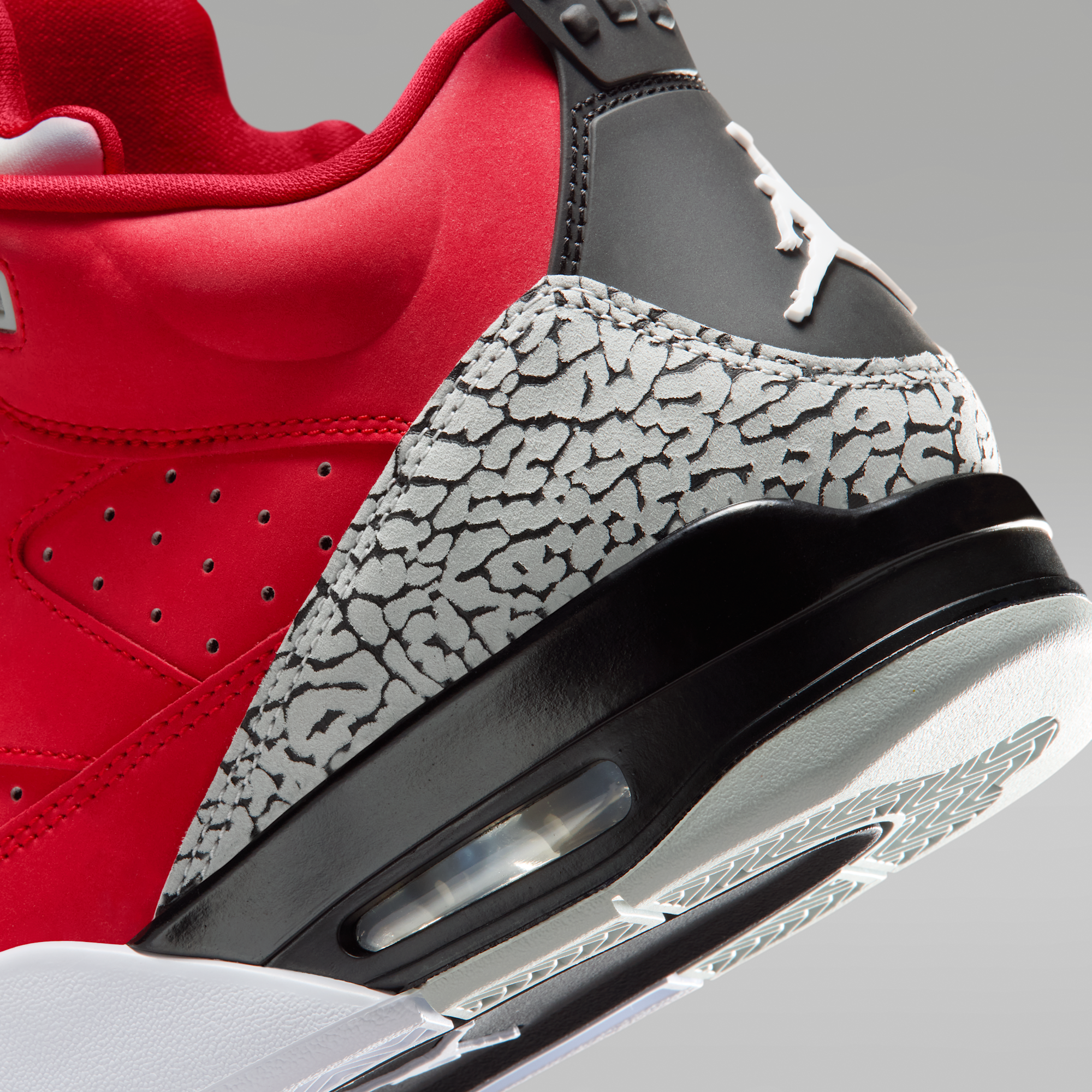 Jordan Son of Mars Low - Fire Red/Grey Mist/Λευκό/Μαύρο - 8