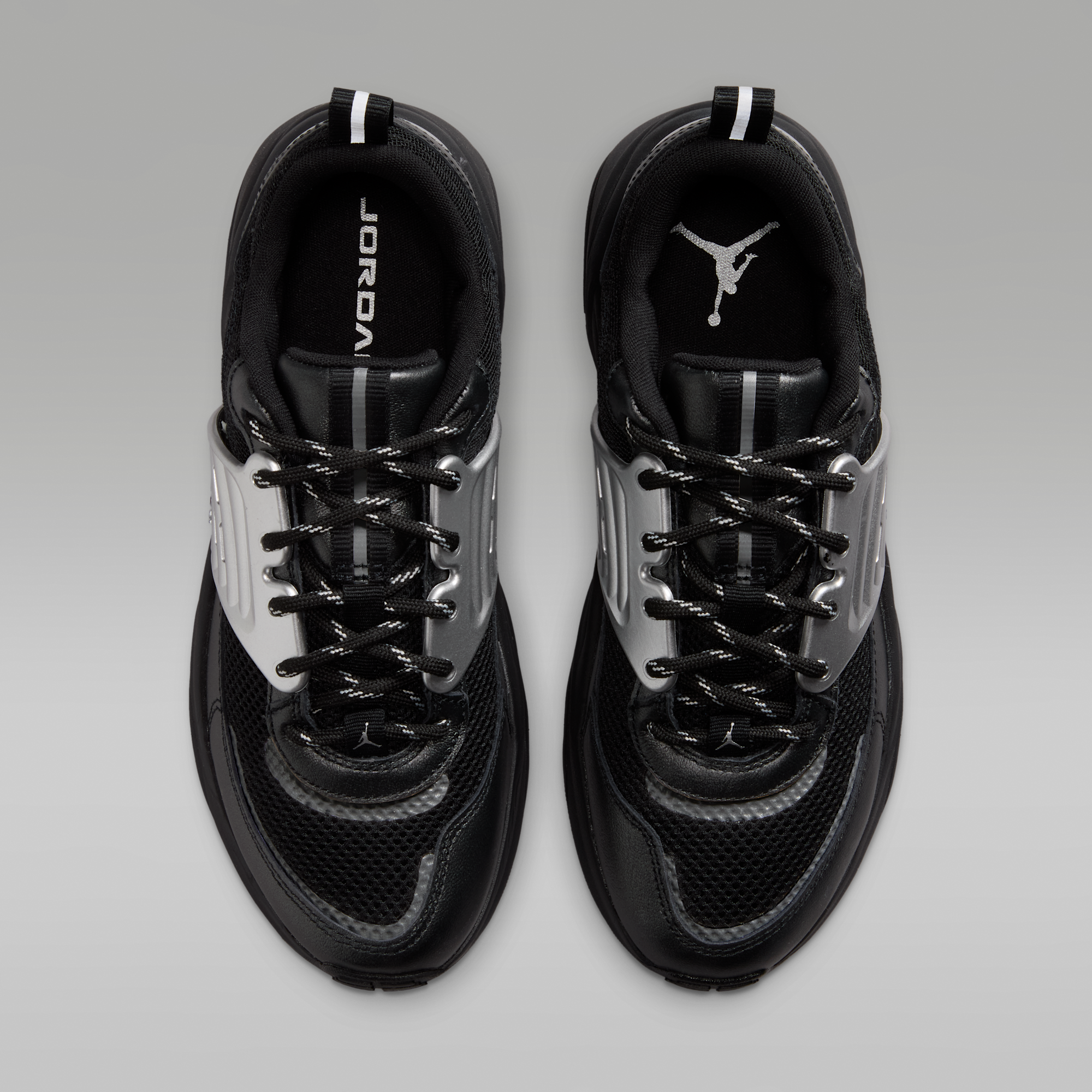 Jordan Trunner O/S - Μαύρο/Μαύρο/Μαύρο/Metallic Silver - 4