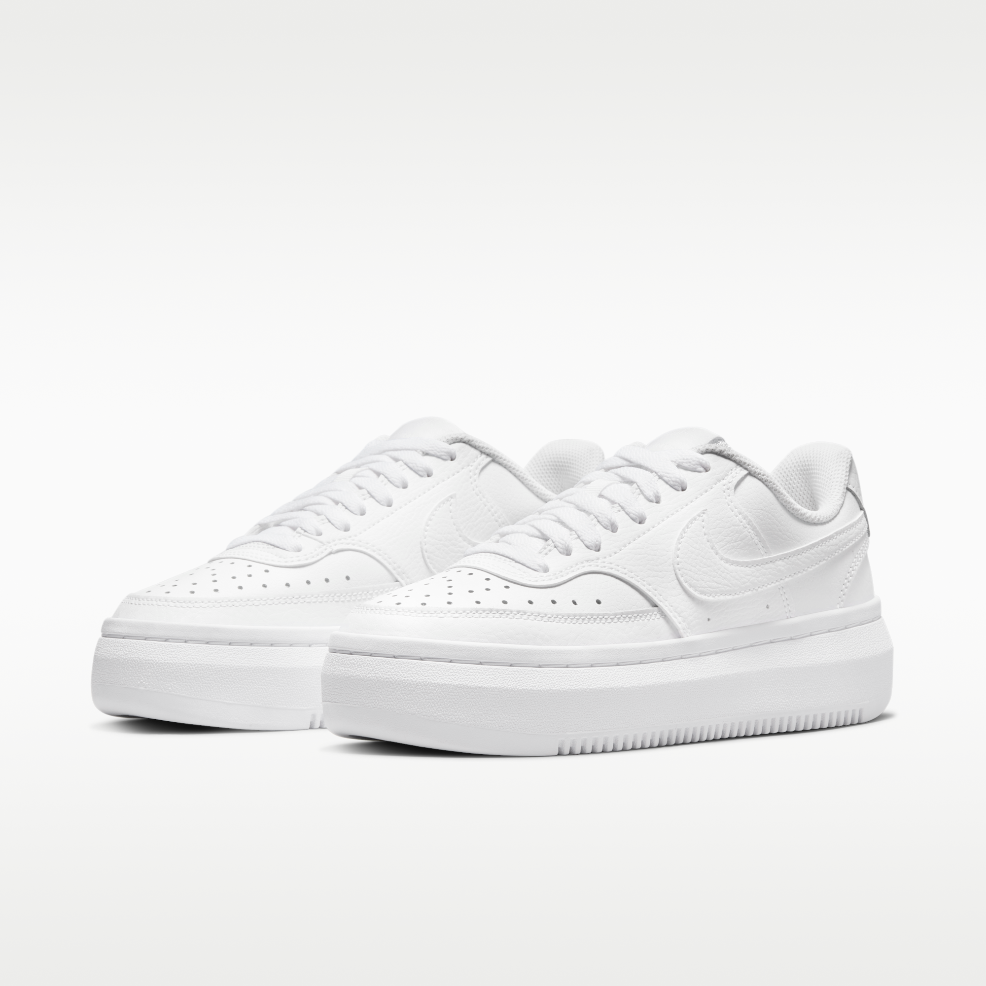 Nike Court Vision Alta - Λευκό/Λευκό/Λευκό - 5