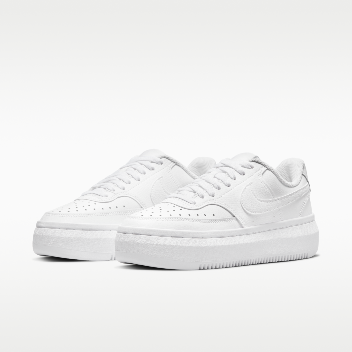 Nike Court Vision Alta - Λευκό/Λευκό/Λευκό - 5