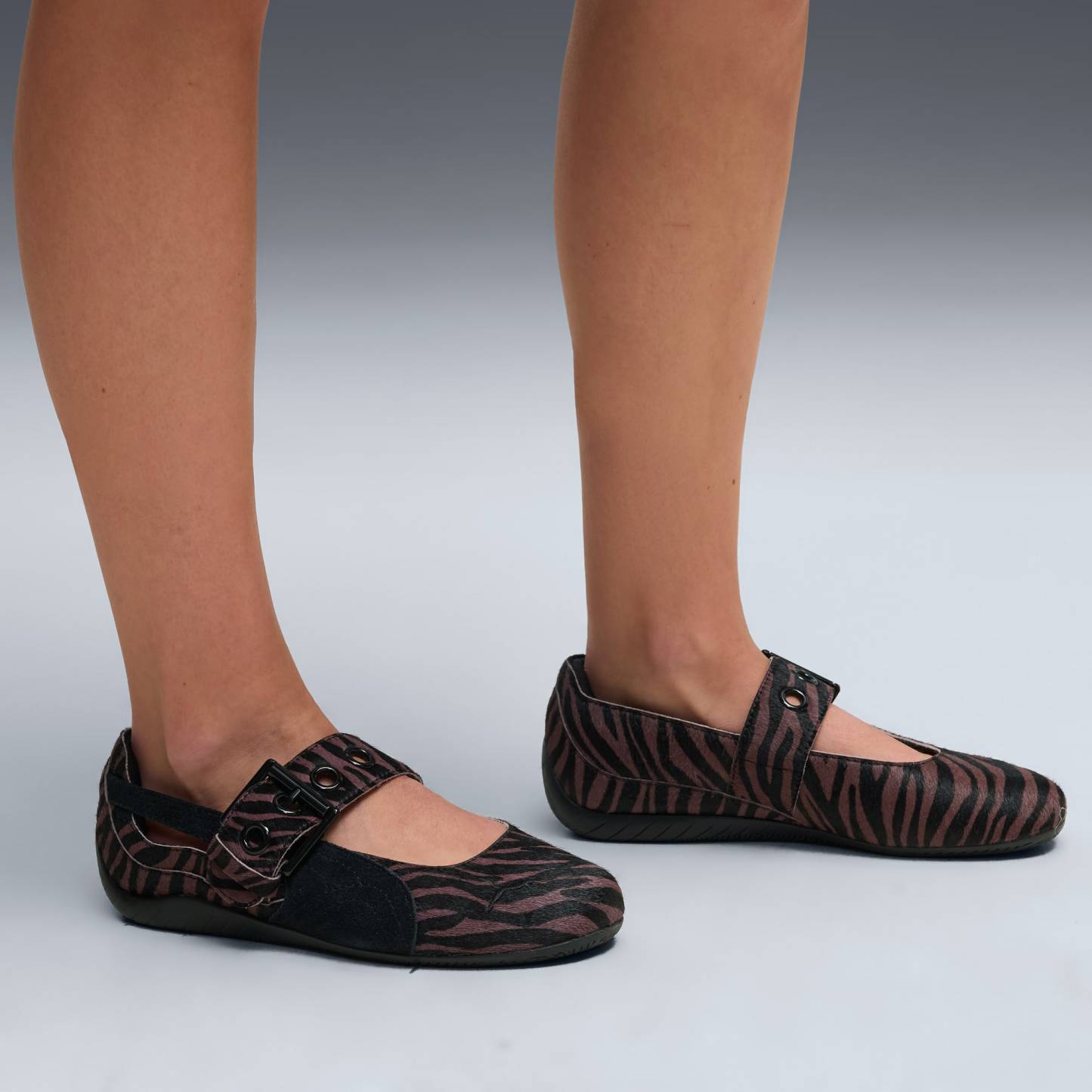 Speedcat Ballet Dress-Up Tiger-Print Sneakers Damen - Rich Cocoa-PUMA Black