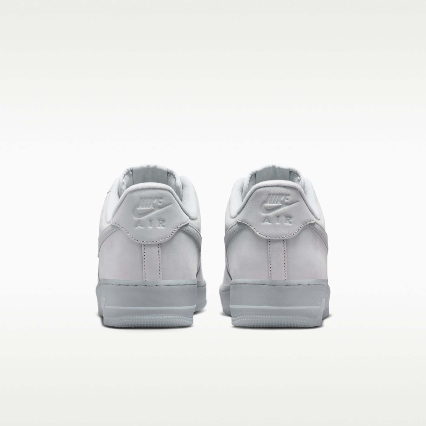 Nike Air Force 1 '07 WB - Wolf Grey/Μαύρο/Wolf Grey - 6