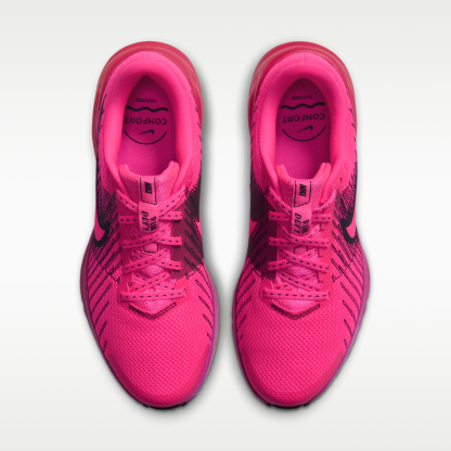 Nike Run Defy - Hyper Pink/Fuchsia Blast/Laser Crimson/Μαύρο - 4