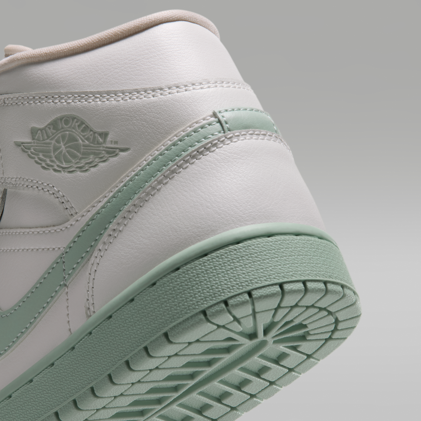 Air Jordan 1 Mid - Sail/Pistachio Frost - 8