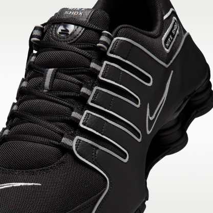 Nike Shox NZ - Μαύρο/Light Smoke Grey/Μαύρο - 7