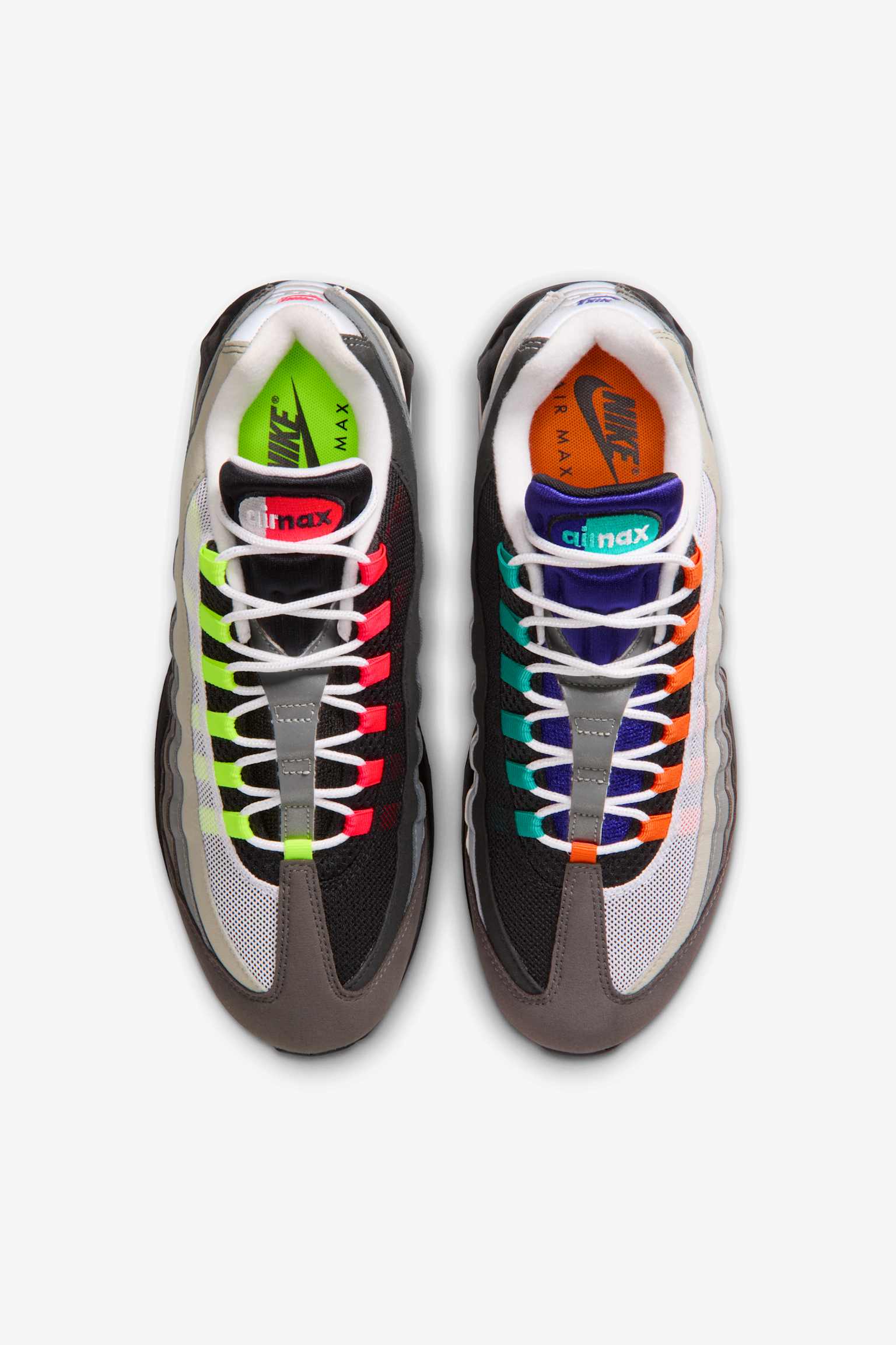 Nike Air Max 95 Big Bubble Premium - Μαύρο/Λευκό/Volt - 5