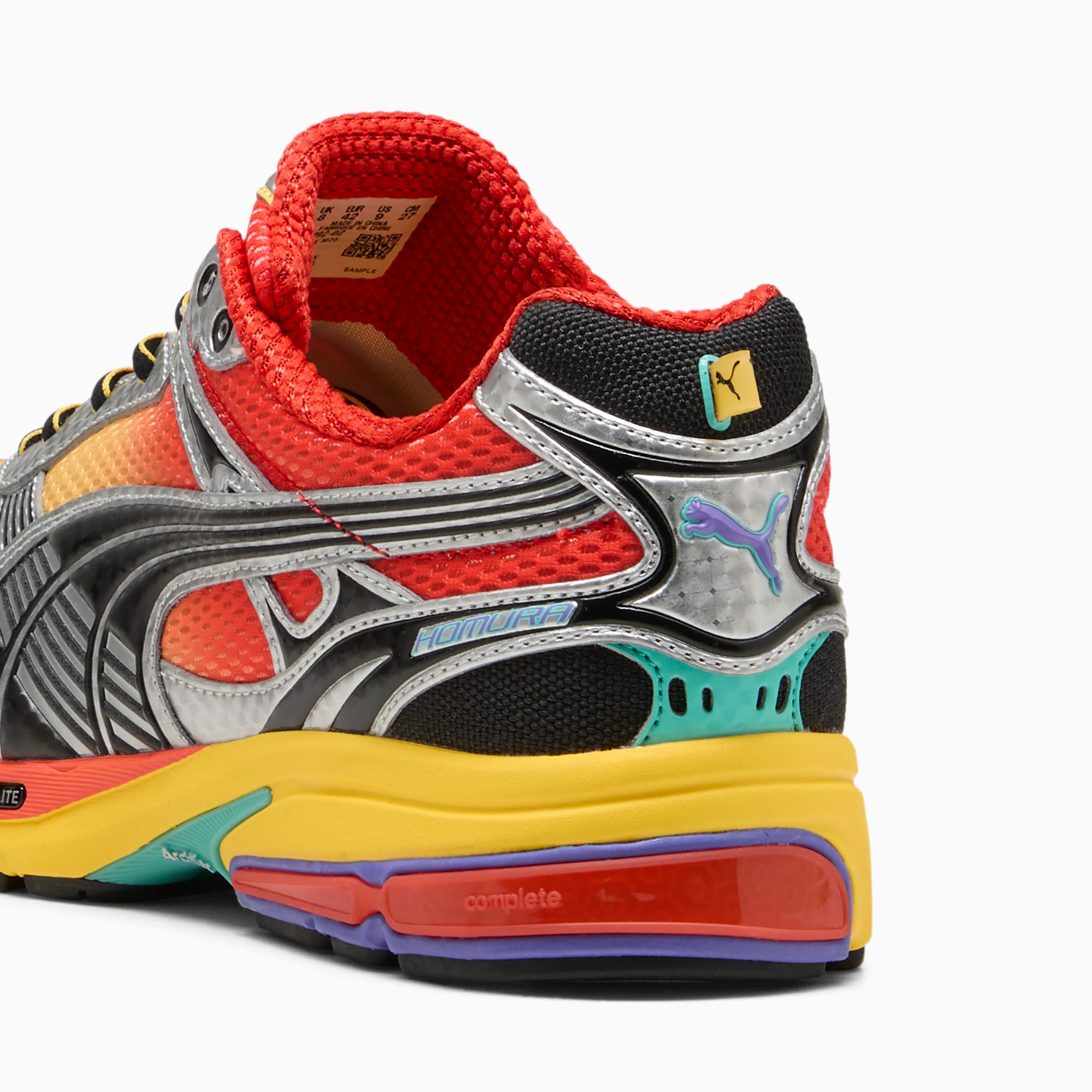Homura OG Hyper Sneakers Unisex - Red Flash-Sunny Yellow