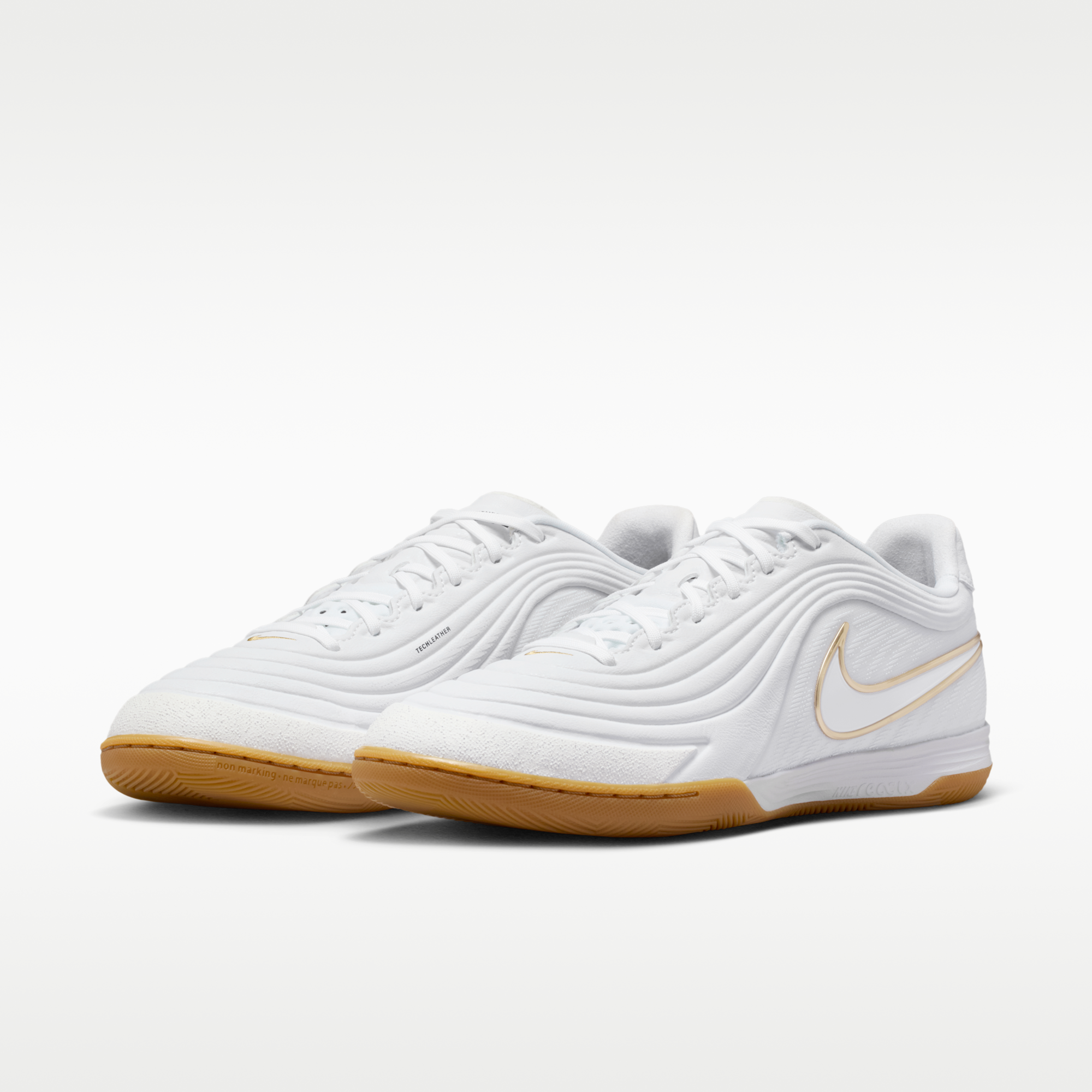 Nike Tiempo Reactgato - Λευκό/Metallic Gold - 5