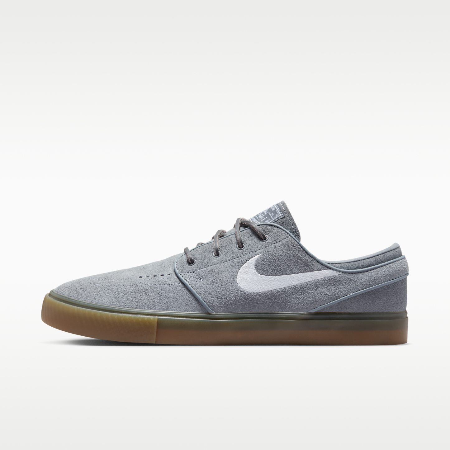 Nike SB Zoom Janoski OG+ - Cool Grey/Cool Grey/Gum Light Brown/Λευκό - 1