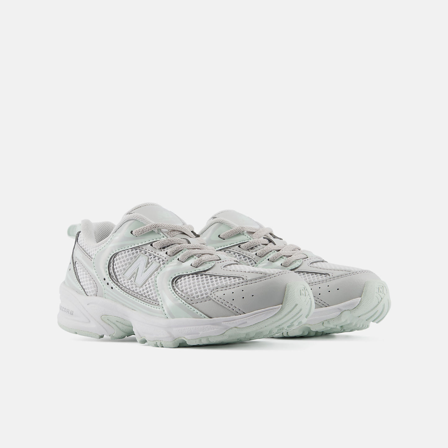 New Balance 530 BUNGEE LACE - GREY MATTER con MINT WATER - P5306LF