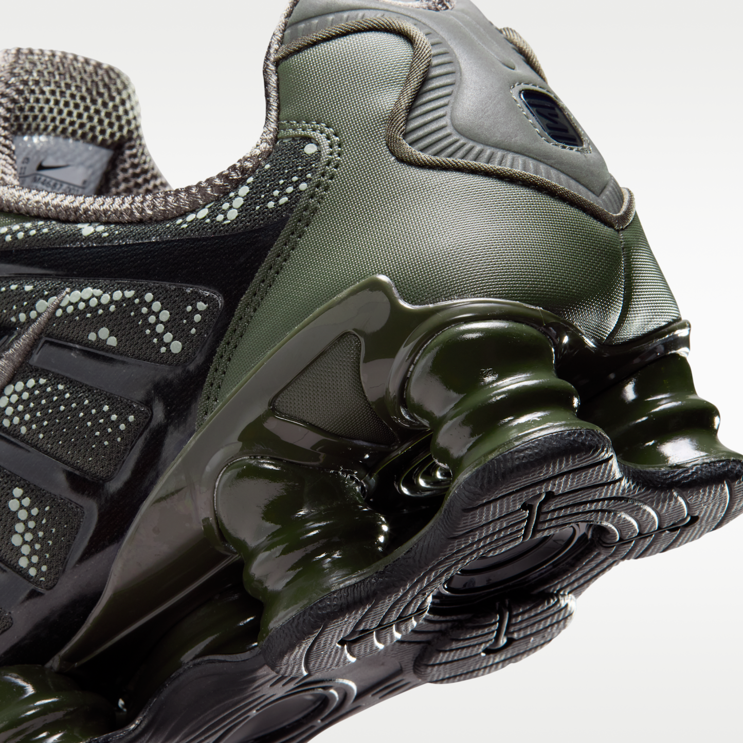 Nike Shox TL - Newsprint/Μαύρο/Newsprint - 8
