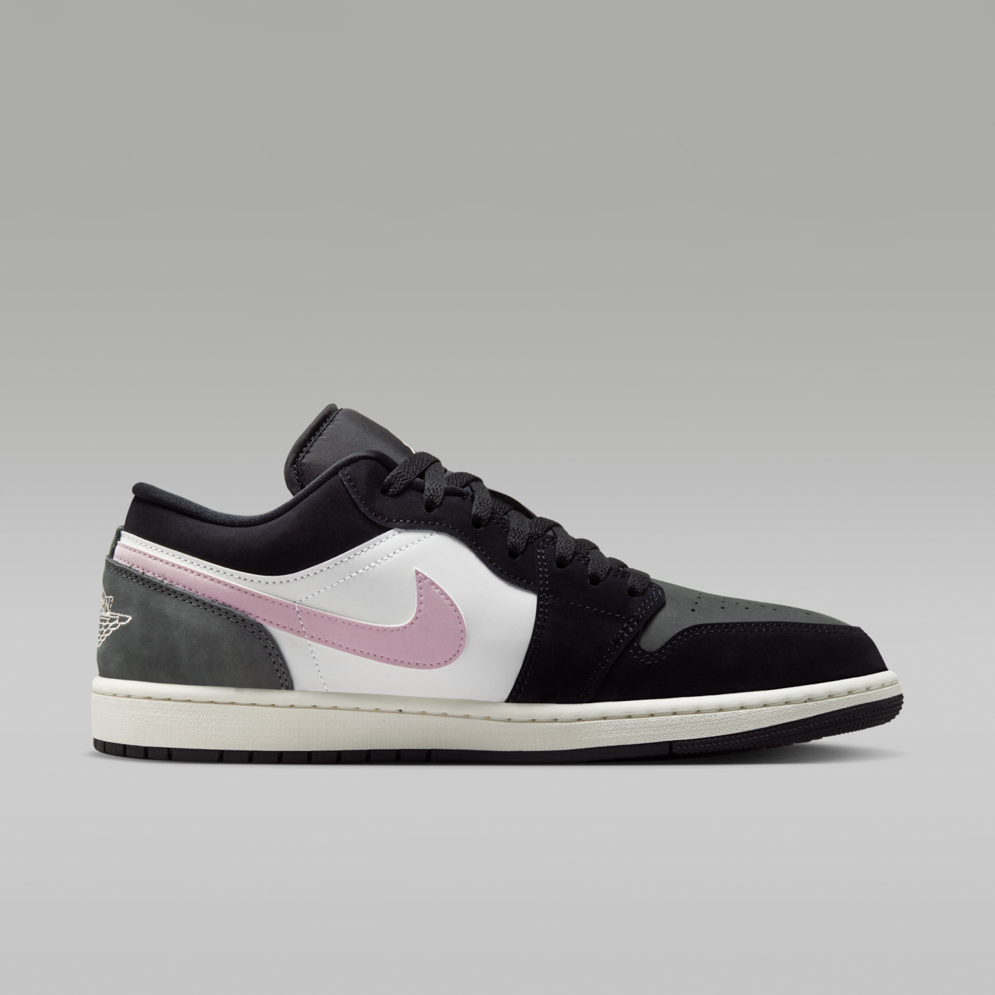 Air Jordan 1 Low SE - Μαύρο/Iron Grey/Λευκό/Iced Carmine - 3
