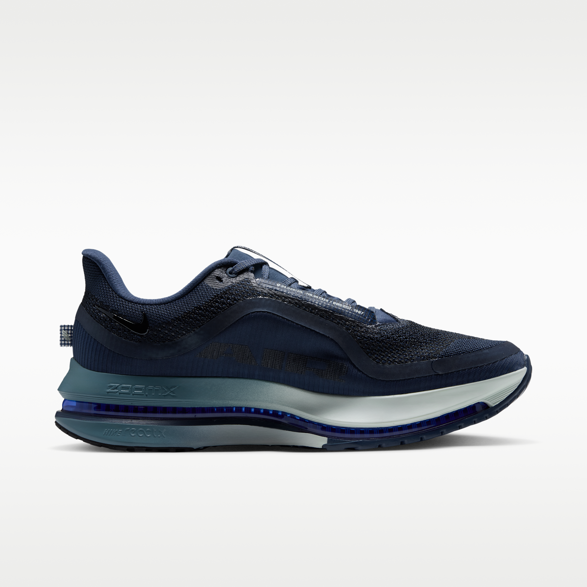 Nike Pegasus Premium - Smokey Blue/Dark Slate/Racer Blue/Μαύρο - 3