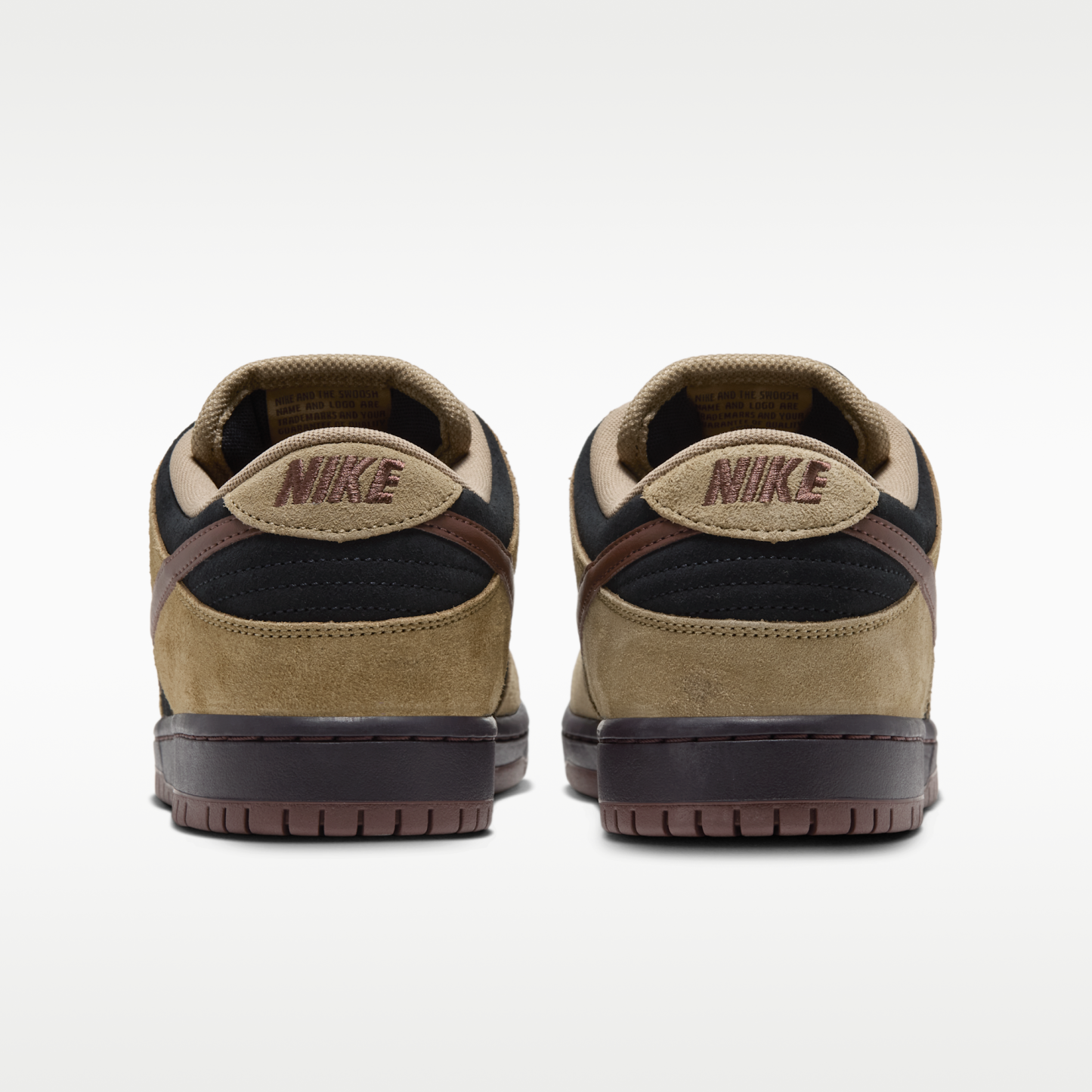 Nike SB Dunk Low Pro - Filbert/Μαύρο/Burgundy Ash/Light Chocolate - 6