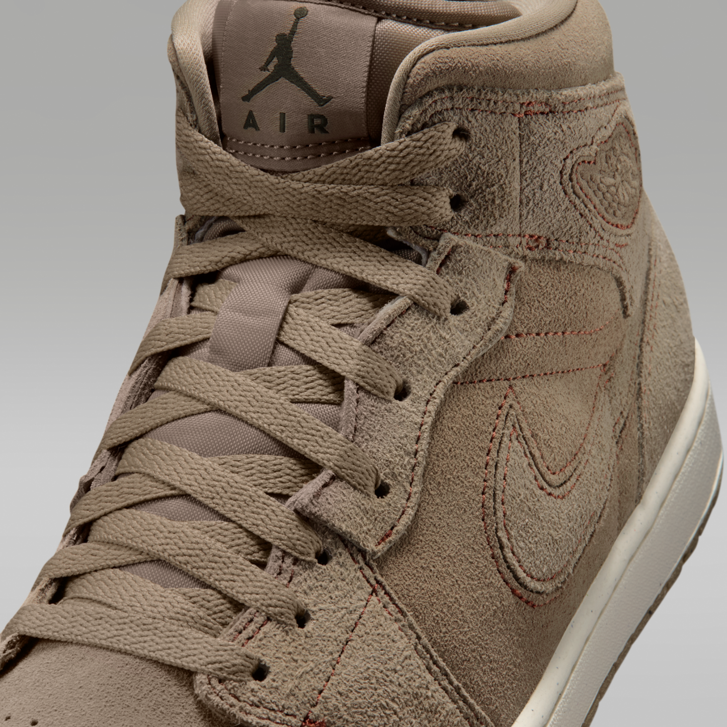 Air Jordan 1 Mid SE Craft - Khaki/Pecan/Cargo Khaki/Khaki - 7