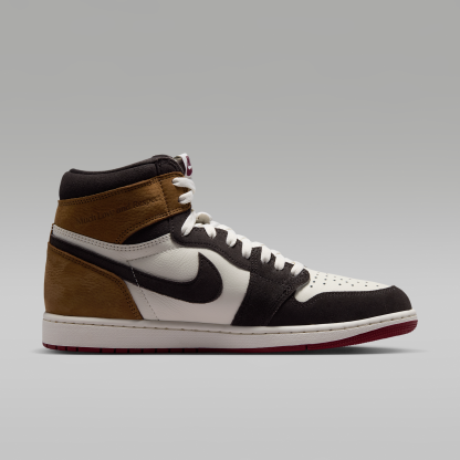 Air Jordan 1 Retro High OG "Love Letter" - Shadow Brown/Light British Tan/Team Red - 3