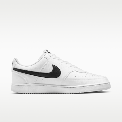 Nike Court Vision Low Next Nature - Λευκό/Λευκό/Μαύρο - 3