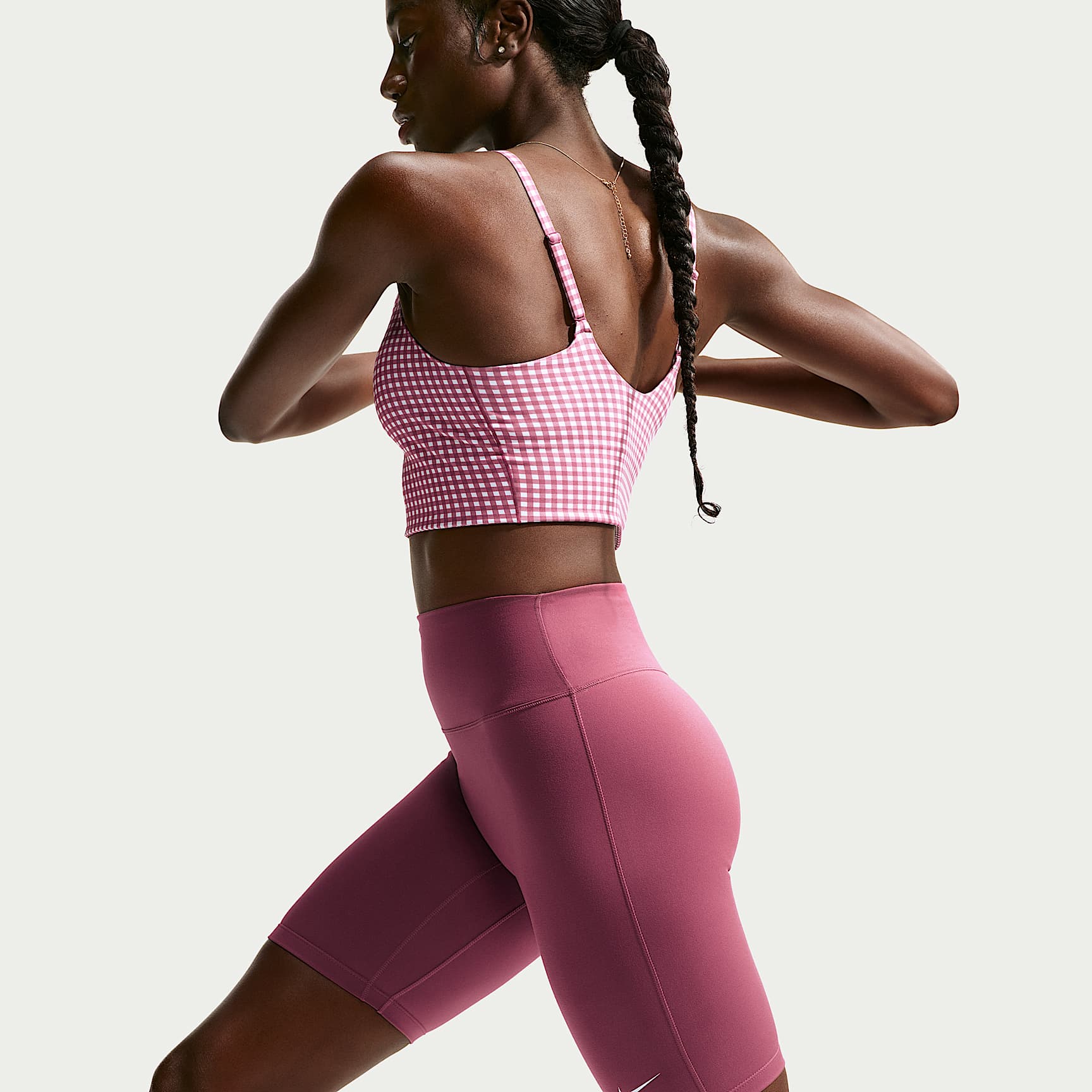 Nike One - Nike One Bike Shorts mit hohem Taillenbund für Damen (ca. 20,5 cm)