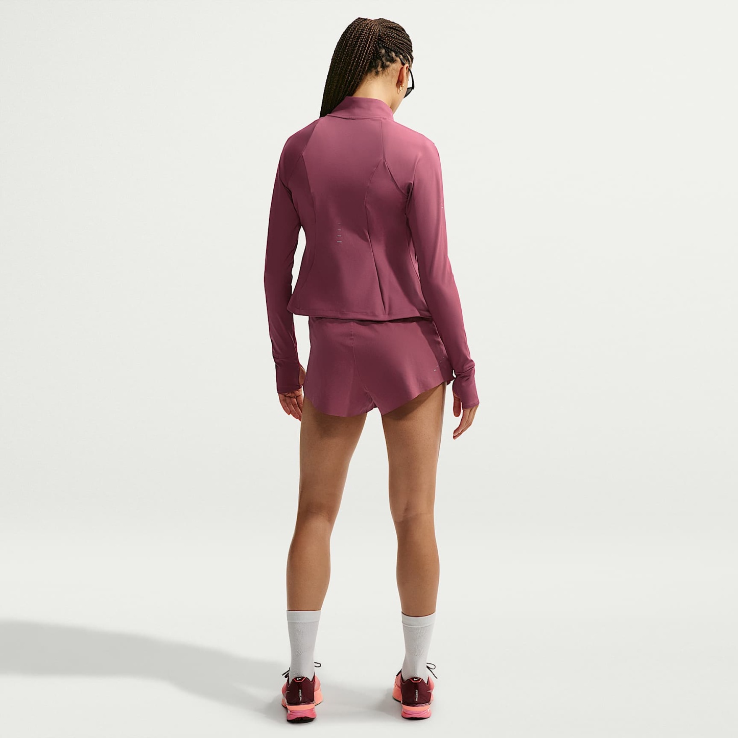 Nike Swift - Nike Swft Dri-FIT 2-in-1-Laufshorts mit mittelhohem Bund (Damen)