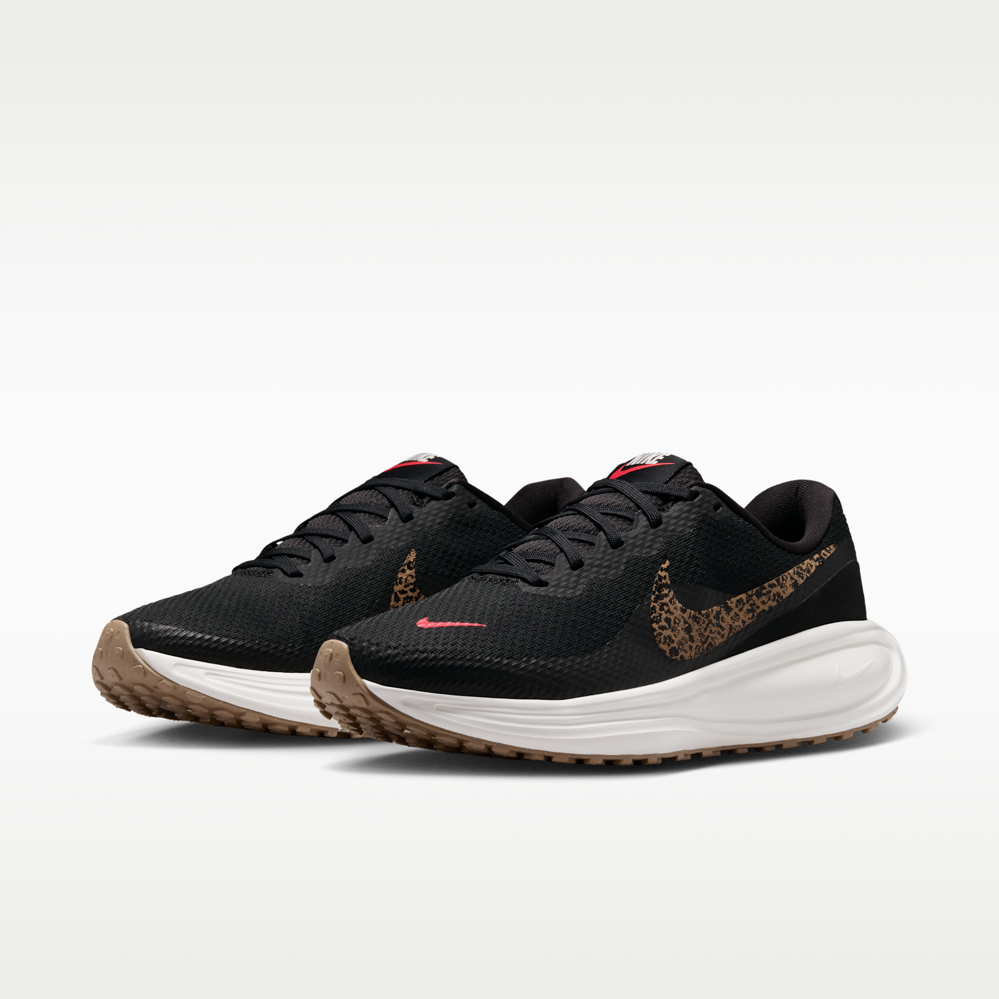Nike Revolution 8 - Μαύρο/Fusion Red/Sail/Πολύχρωμο - 5
