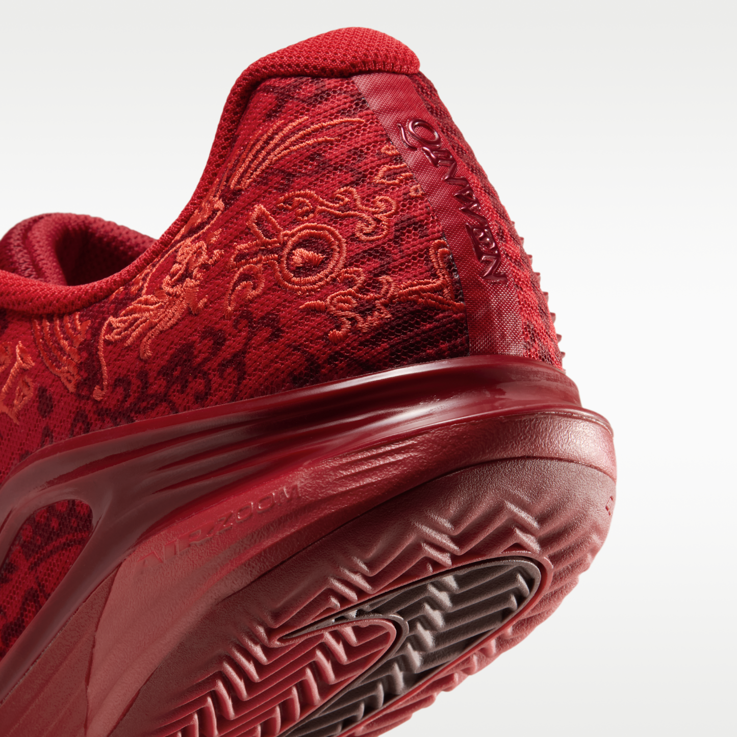 Nike Vapor 12 "Qinwen Zheng" - University Red/Tough Red/Picante Red/Metallic Gold - 8