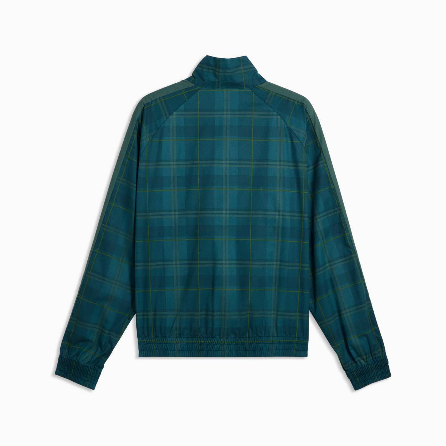 T7 Relaxed Tartan Trainingsjacke Herren - Midnight Petrol