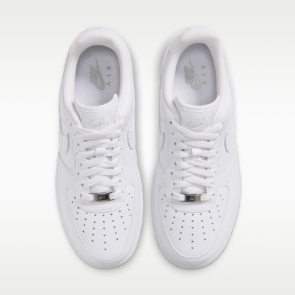 Nike Air Force 1 '07 - Λευκό/Metallic Silver/Λευκό - 4