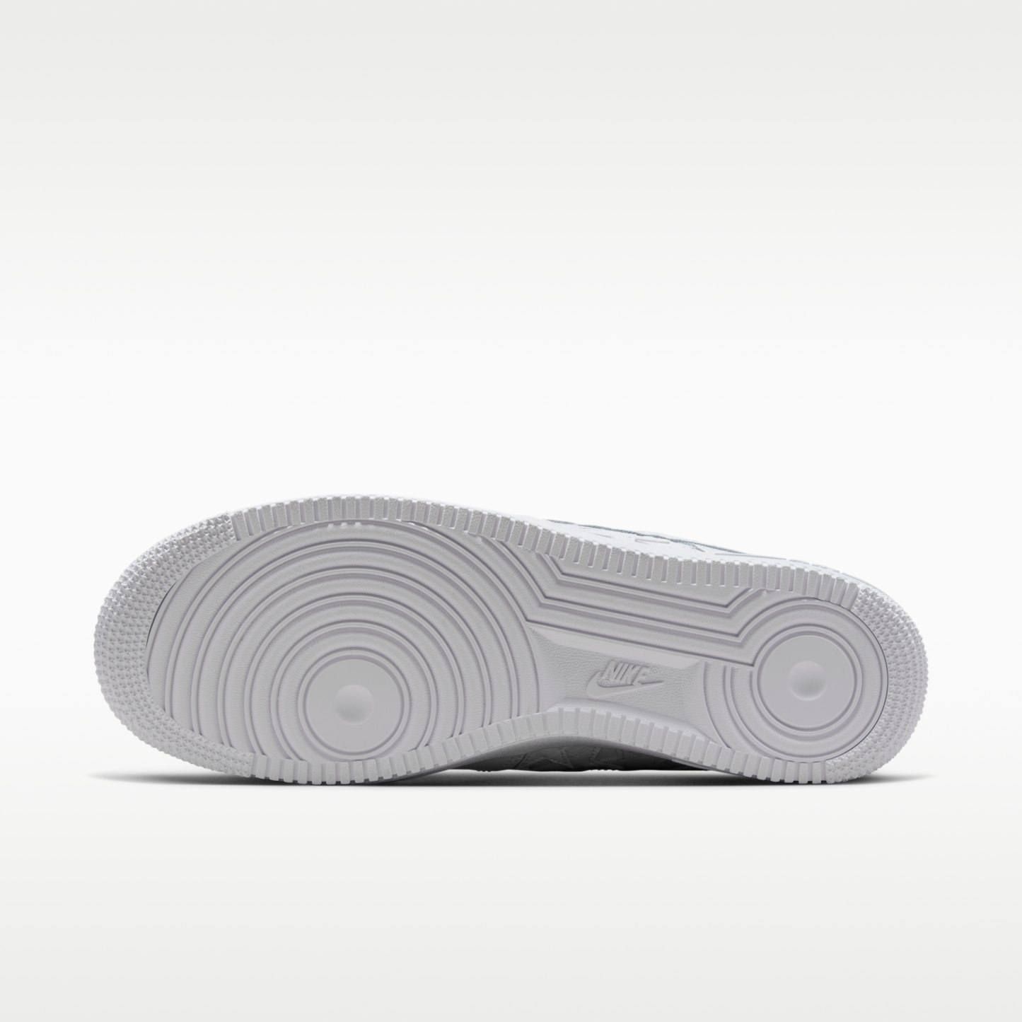 Nike Air Force 1 '07 Edge - Λευκό/Metallic Silver/Λευκό - 2
