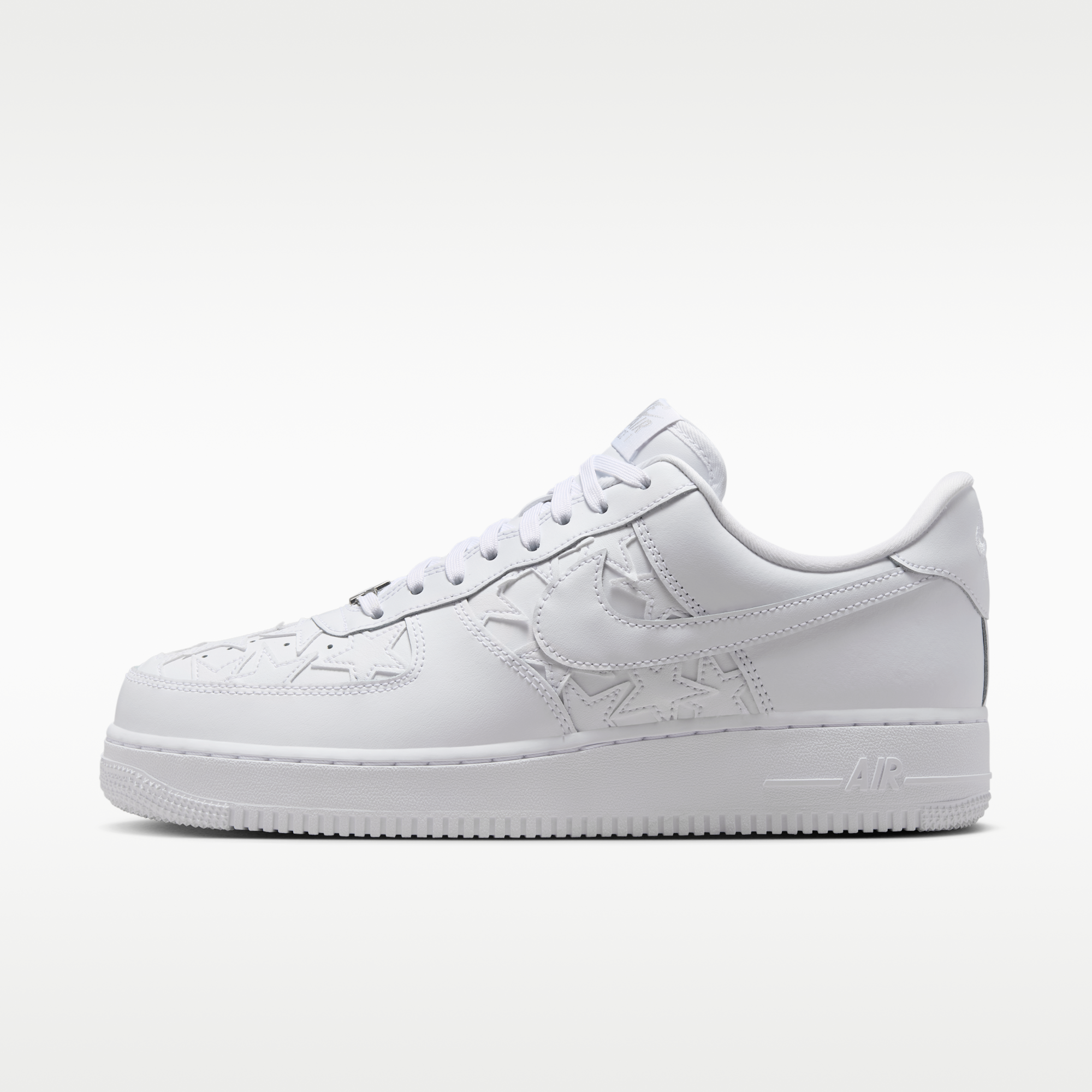 Nike Air Force 1 '07 Edge - Λευκό/Metallic Silver/Λευκό - 1