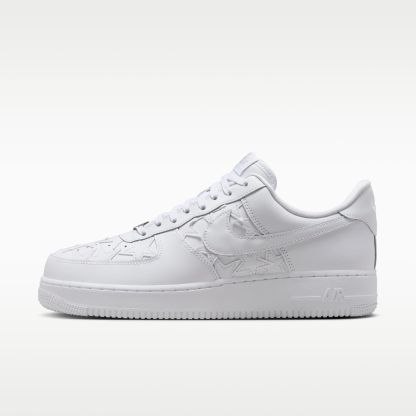 Nike Air Force 1 '07 Edge - Λευκό/Metallic Silver/Λευκό - 1
