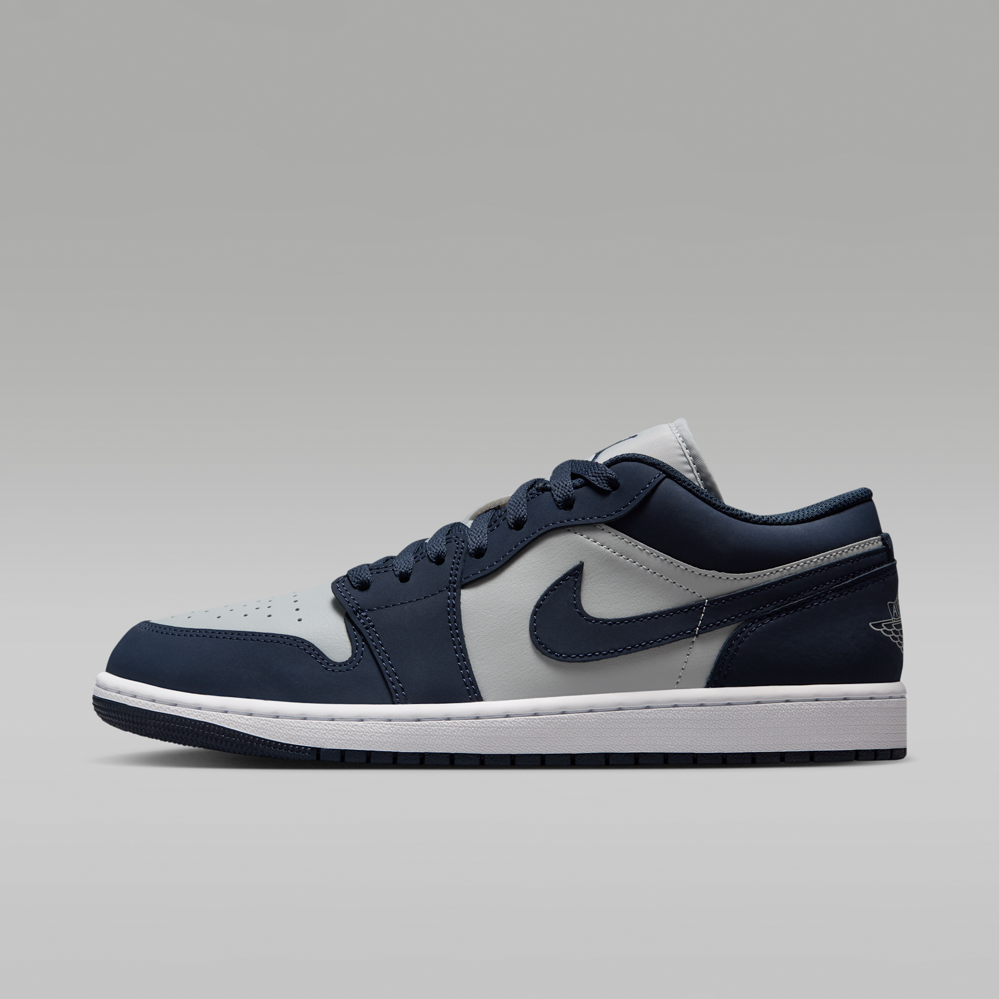 Air Jordan 1 Low - Obsidian/Grey Fog/Pink Foam/Obsidian - 1