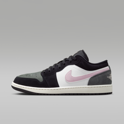 Air Jordan 1 Low SE - Μαύρο/Iron Grey/Λευκό/Iced Carmine - 1