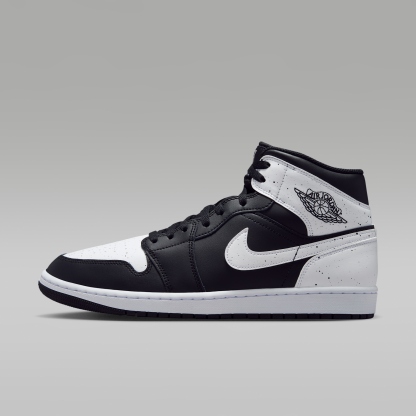 Air Jordan 1 Mid SE - Μαύρο/Μαύρο/Λευκό - 1