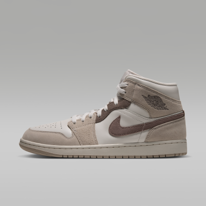 Air Jordan 1 Mid SE - Phantom/Cream II/Mink Brown - 1