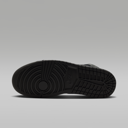 Air Jordan 1 Mid Utility - Μαύρο/Spruce Fog/Reflect Silver/Newsprint - 2