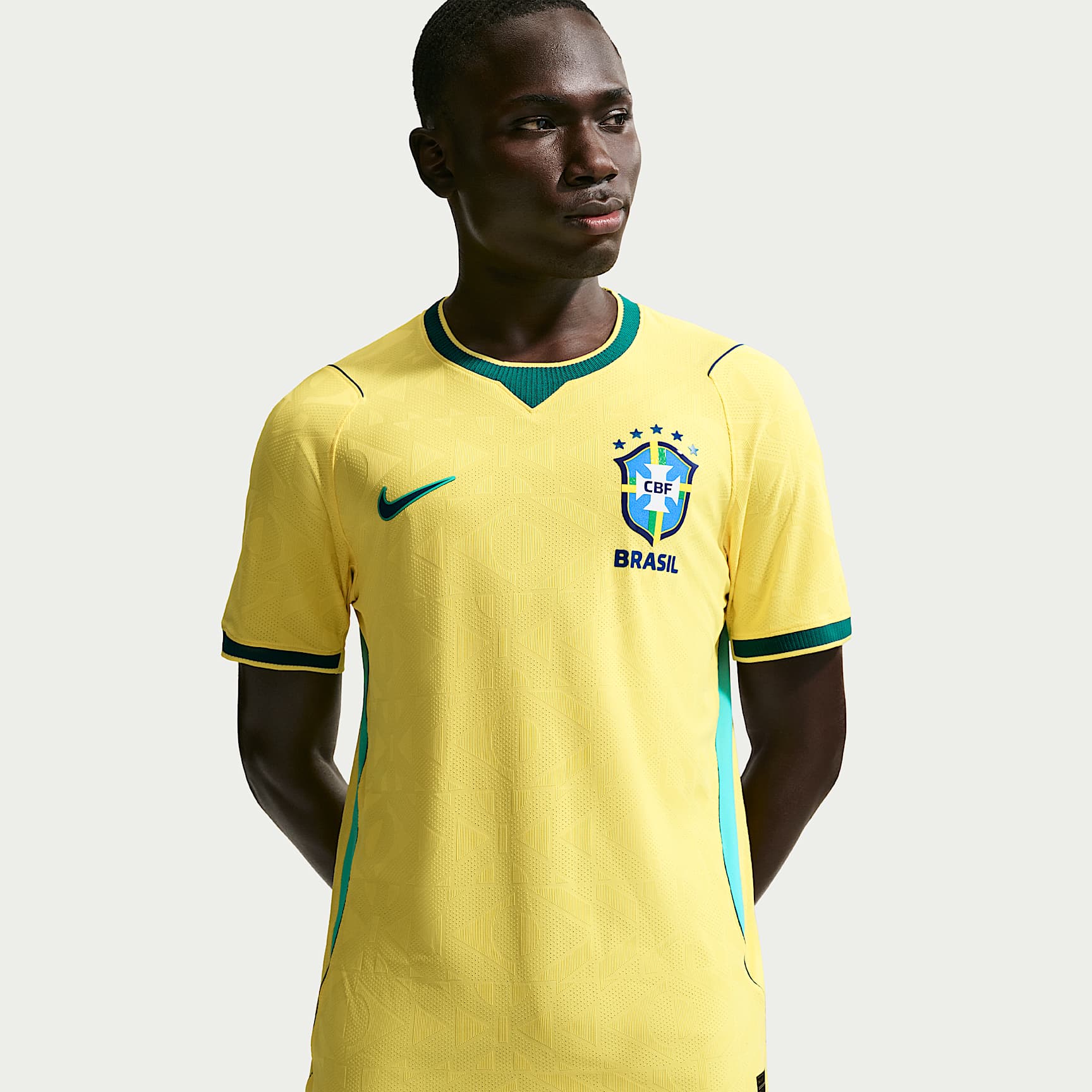Brasilianische Nationalmannschaft 2026 Match Home - Brasilianische Nationalmannschaft 2026 Match Home Nike Aero-FIT Fußballtrikot (Herren)