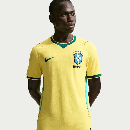 Brasilianische Nationalmannschaft 2026 Match Home - Brasilianische Nationalmannschaft 2026 Match Home Nike Aero-FIT Fußballtrikot (Herren)