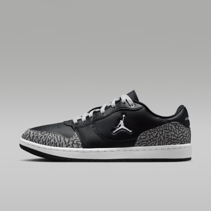 Jordan Court Connect Low SE - Μαύρο/Light Smoke Grey/Dark Grey/Λευκό - 1