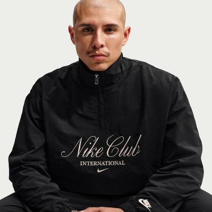Nike Club - Nike Club Jacke mit Halbreißverschluss (Herren)