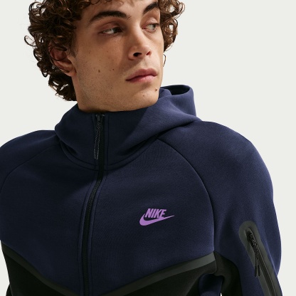 Nike Tech - Nike Tech Windrunner-Jacke aus Fleece mit durchgehendem Reißverschluss (Herren)